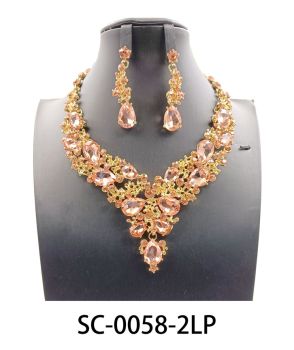 SC-0058 2LP PEC NECKLACE SET
