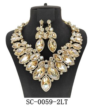 SC-0059 2LT CASTING NECKLACE SET