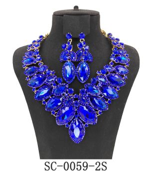 SC-0059 2SAP GD NECKLACE SET