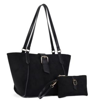 SJ60118BK SET SAUDADE  SATCHEL BAG WITH WALLET