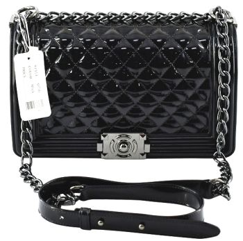 SJ736 BK JELLY FASHION BAG