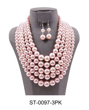 ST-0097-3PK 5LINE PEARL SET