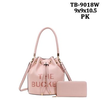 TB-9018W TP DRAW STERING BAG WITH WALLET