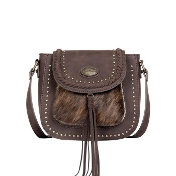 TR128-8360 CF Trinity Ranch Hair-On Collection Crossbody Bag