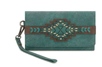 TR196-W018 TQ Trinity Ranch Aztec Collection Wallet