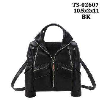 TS-02607BK DESIGNER JACKET BAG