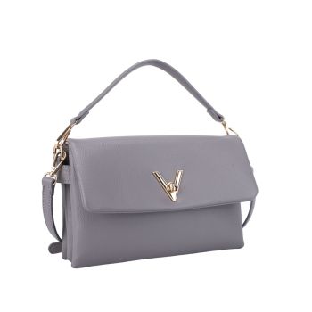 ZUS-20676 GY DESIGNER CROSS BODY  BAG
