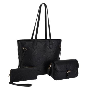 US-31340A SET BK DESIGNER 3 PC SET WITH WALLET