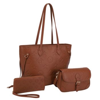 US-31340A SET BR DESIGNER 3 PC SET WITH WALLET
