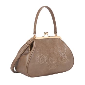 US-31871 ST  EMBOSSED CROSS BODY BAG