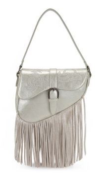 WG-HB-457-2003-SL Wrangler Western Embroidered Fringe Crossbody Bag