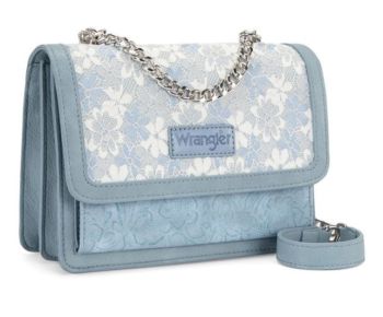 WG-HB-455-2365JN Wrangler Chic Lace Chain Shoulder Bag