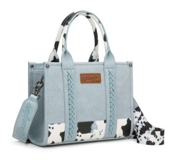 SP-WG102-8120SCOW-BL Wrangler Deer Print Concealed Carry Tote/CrossbodY