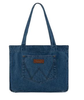 WG143-2006LJN Wrangler Stitch Denim Tote Bag