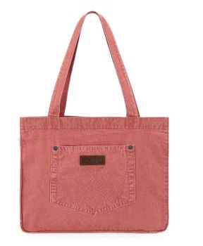 WG143-2006PK Wrangler Stitch Denim Tote Bag