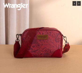 WG277-1833BD Wrangler Vintage Floral Printed Small Crossbody Bag 