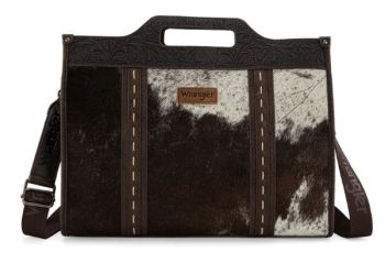 WG283-014CF Wrangler Genuine Cowhide Carry-All Cowhide Large Tote /Crossbody