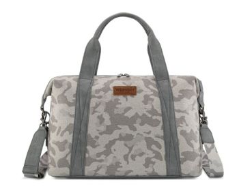 WG286-5110GY Wrangler Camo Print Collection Duffle Bag