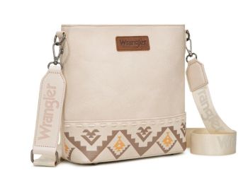 WG297G-8360TN Wrangler Aztec Print Crossbody Bag