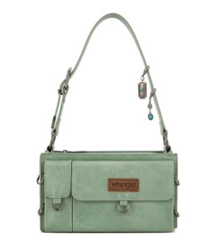 WG300-523 KGN Wrangler Buckle Charm Small Shoulder Bag