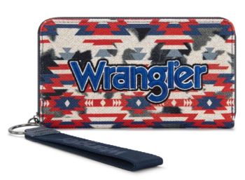 WG302-W006NY Wrangler Aztec Print Wallet