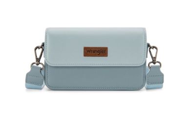WG329-206JN  Wrangler Dual Tone Small Crossbody Wallet