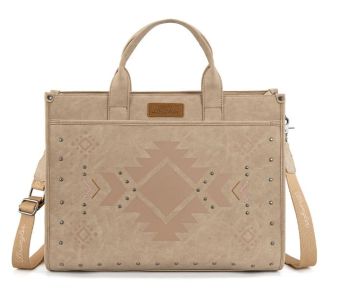 WG333-8119TN Wrangler Aztec Tote Bag
