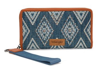 WG435-W006JN Wrangler Aztec Studded Wallet/Wristlet