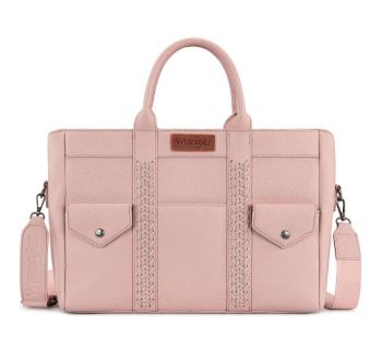 WG484-8119PK Wrangler Whipstitch Work Tote Bag/Crossbody
