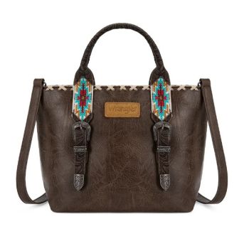 WG529-2002CF Wrangler Western Embroidery Tote Bag