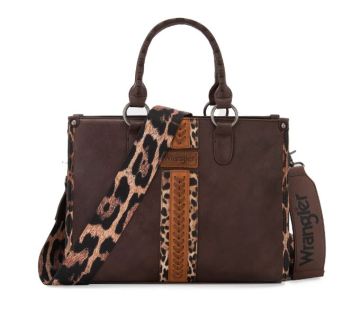 WG83G-8260CF Wrangler Whipstitch Tote/Crossbody 