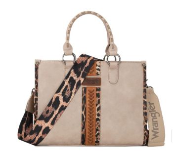WG83G-8260KH Wrangler Whipstitch Tote/Crossbody 