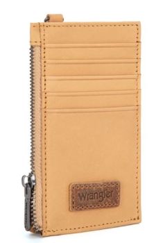 WGW-W1004TN Wrangler Genuine Leather RFID Card Case Wallet