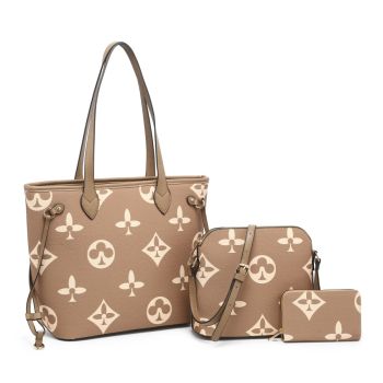 FB4611 TN DESIGNER FASHION 3PC BAG  SETS