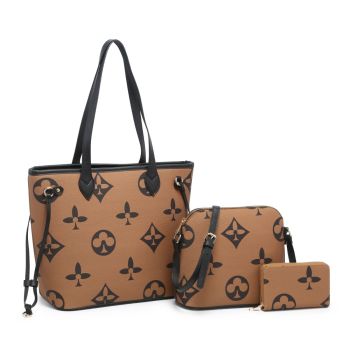 FB4611 KH DESIGNER FASHION 3PC BAG  SETS