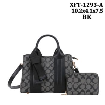 XFT-1293ABK DESIGNER CROSS BODY BAG WITH WALLET
