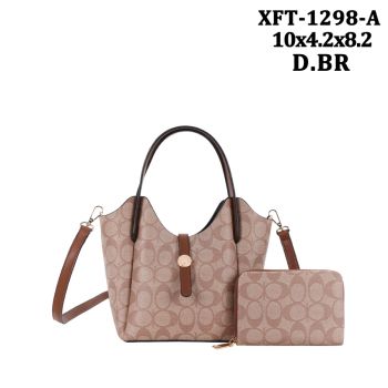 XFT-1298ADBR DESIGNER CROSS BODY BAG WITH WALLET