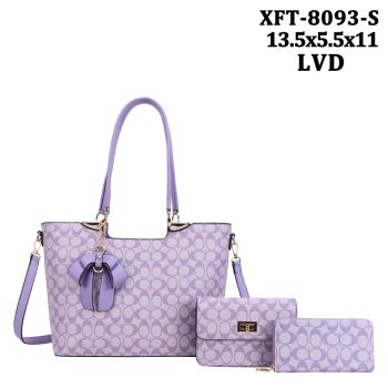 XFT-8093S PLVD MONOGRALM 3IN 1 BAG