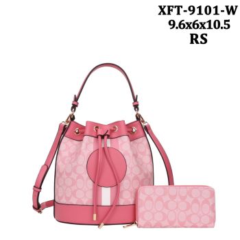 XFT-9116ARS DESIGNER DRAWSTERING BAG WITH WALLET