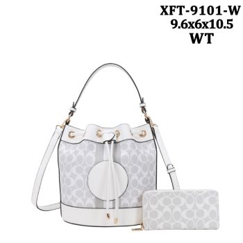 XFT-9101WWT DESIGNER DRAW STERING BAG WALLET