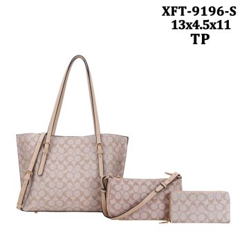 XFT-9196S TP MONOGLAM DESIGNER BAGS 3PC SETS
