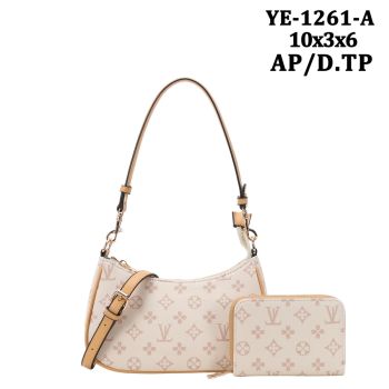 YE-1261ATP DESIGNER CROSS BODY BAG WITH WALLET