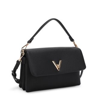 ZUS-20676 BK DESIGNER CROSS BODY  BAG