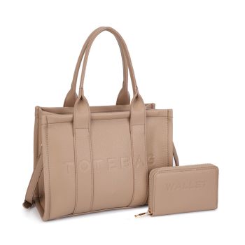 ZUS-5391TP THE TOTE BAG WITH WALLET