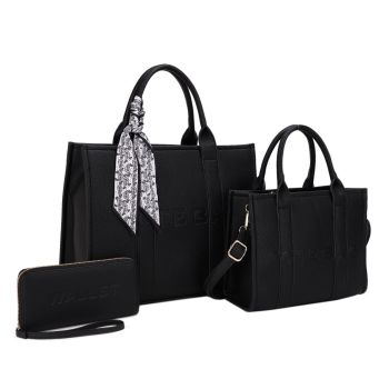 ZZM-31913 SET BK DESIGNER 3PC SET WITH WALLET