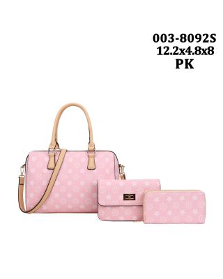 003-8092S PK DESINNER 3PC SETS WITH WALLET