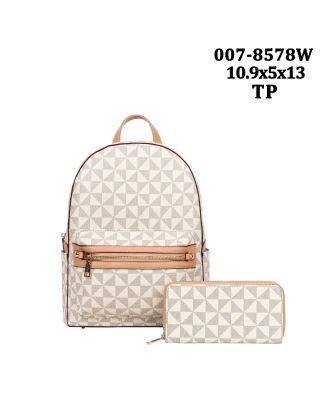 007-8578W TP BACKPACK WITH WALLET
