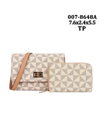 007-8648A TP MONOGRAM WITH WALLET