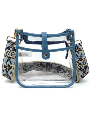 AD770T JN CLEAR CROSSBODY BAG