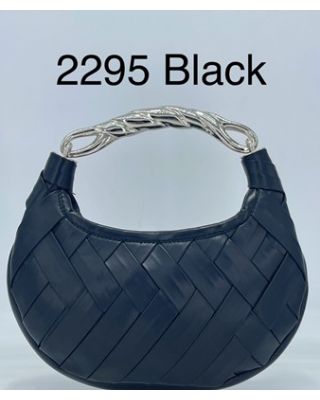 2295 BK  DESIGNER FASHION BAG